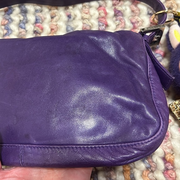 Vintage purple fendi baguette amethyst buckle - Picture 8 of 11